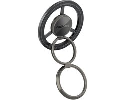 ProMate® SnapRing - MagSafe 360° Compatibele Magnetische Dubbele Ring Telefoonhouder - 360° Vrije Rotatie - Krachtige N52 magneet - Opvouwbaar Ontwerp - Spiegeloppervlak - Duurzame Materialen - Voor iPhone en Andere Apparaten - Compact en Draagbaar