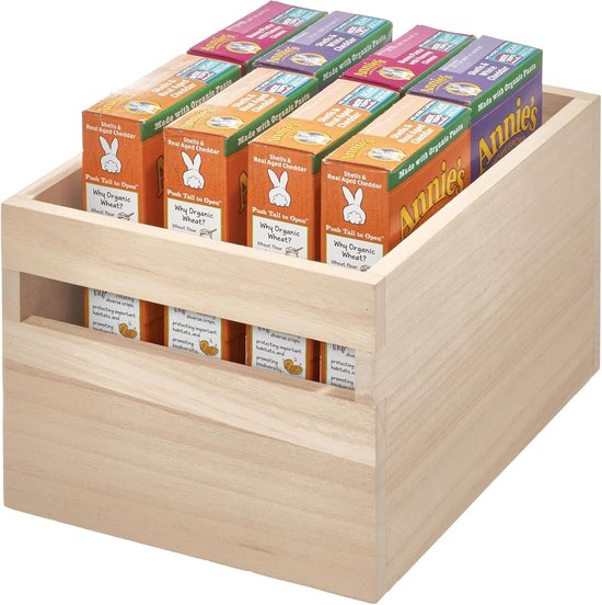 POTLOODKISTJE HOUT MET SCHUIFDEKSEL 1 Stuk B.V