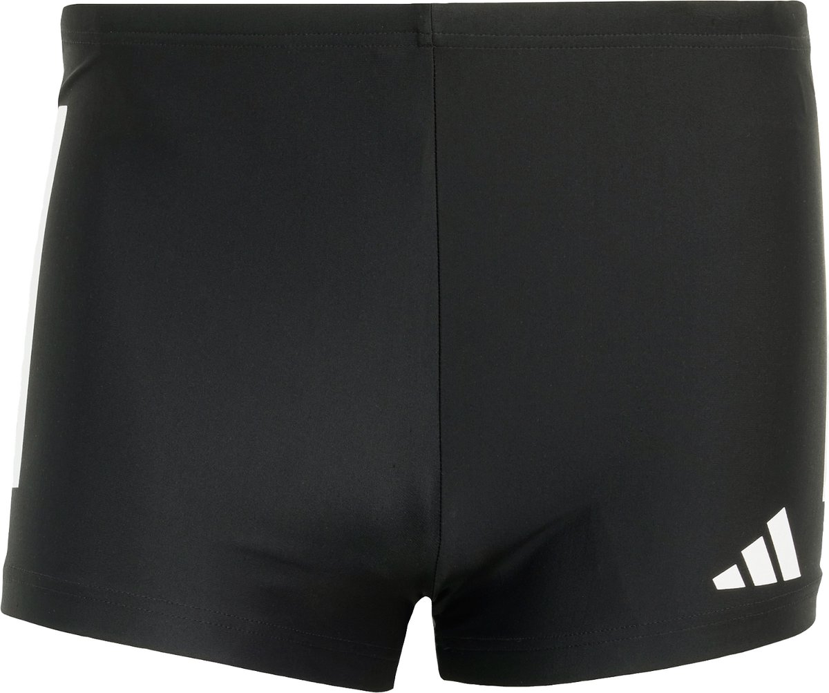 adidas Performance 3 - Stripes Zwemboxer 2 - inch - Heren - Zwart