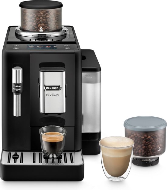 De'Longhi Rivelia EXAM440.35.B - Volautomatische espressomachine - Onyx Black