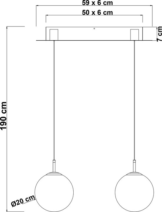 Luxe hanglamp Svea goud met melkwit glas - 3-staps dimbaar, 2700K