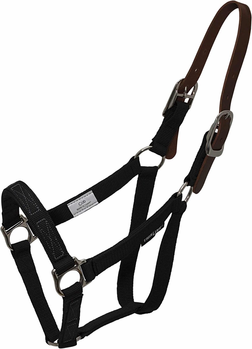 ThinLine - Flexibel Breakaway Halster Graasmasker - Schuurvrije Ruime Neusriem - Full