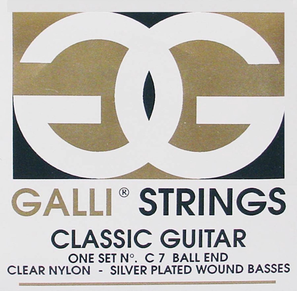 Galli C-007 snaren set classic, normal tension, ball ends, 028-032-040-029-034-044