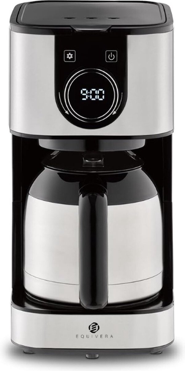 Equivera Koffiezetapparaat Met Thermoskan - Koffiezet - Koffiezetapparaat - Koffiezet Apparaat - Must Have Voor In Uw Keuken