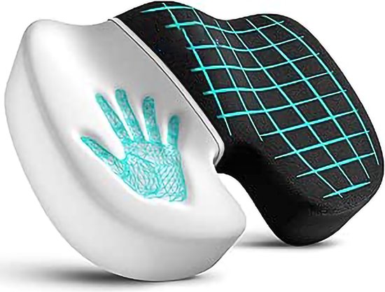 Coussin de siège ergonomique pour chaise de bureau et voiture – Coussin de siège en