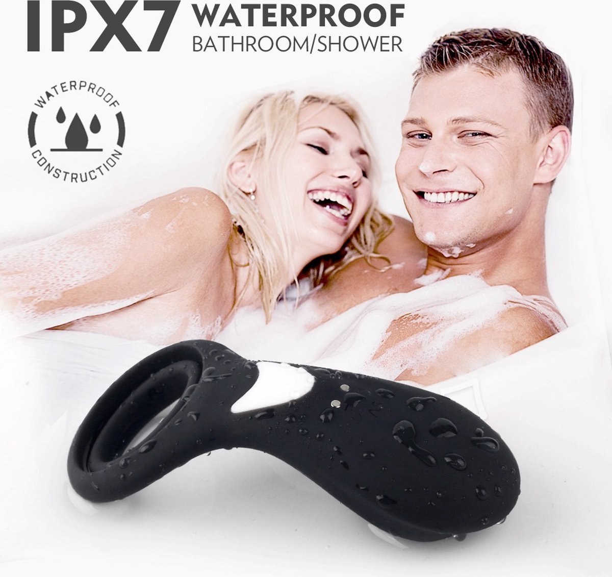 Goedkoopste EnJoy toys® Spicy - Vibrator - 3 in 1 Vibrator cockring - Ultiem genot - Seksspeeltjes - Stil en discreet - Cadeau voor vrouwen - Voor man en vrouw - Clitoris stimulator