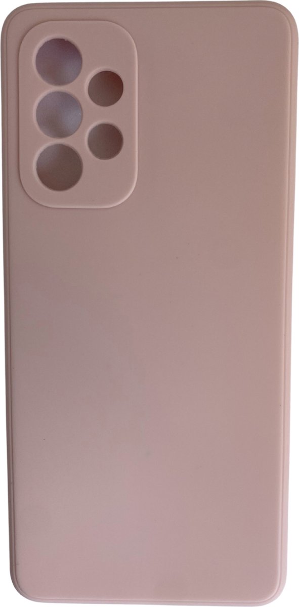 Smartphonehoes - telefoonhoesje - geschikt voor Samsung Galaxy A53 - roze - flexibel