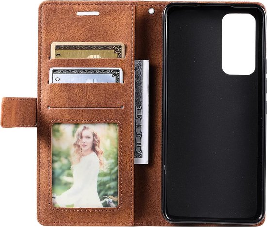 PU-Lederen Portemonnee Hoesje voor Specifieke Xiaomi Mi 11i - Flip Cover met Kaartsleuven - Schokbestendige TPU Binnenkant - Handige Polsband