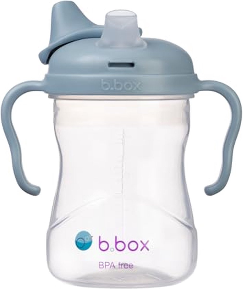 Goedkoopste b.box Tuitbeker | Peuterbeker en Trainingsbeker | Morsbestendig | Ideale Overgang van Fles naar Beker | Vaatwasserbestendig | 240 ml