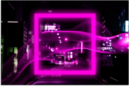 Game Poster - Gaming - Game - Vierkant - Abstract - 30x20 cm | bol