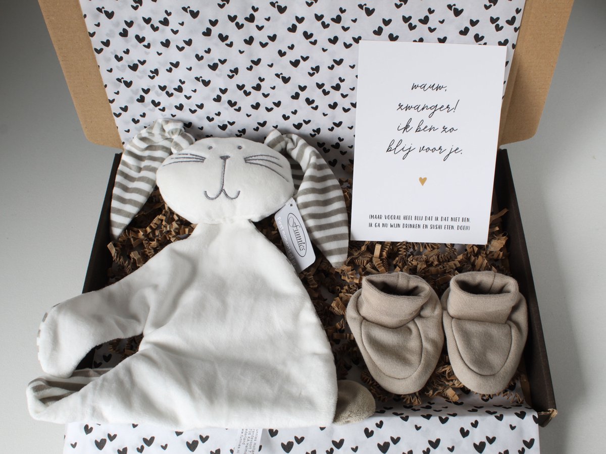 Goedkoopste Brievenbus cadeau Wauw Zwanger - zwangerschap cadeau - cadeau baby