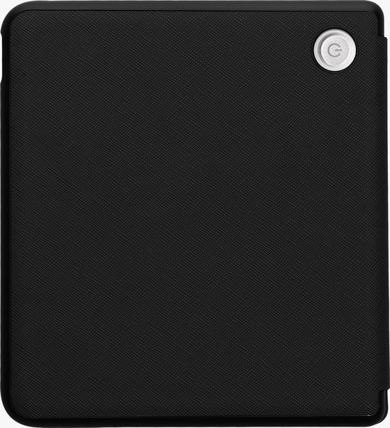 kwmobile e-reader hoesje geschikt voor Kobo Libra Colour hoes - Ereader flip case met standaard - E reader cover van kunstleer - In zwart van kwmobile — afbeelding 2