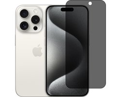 BixB Privacy Screenprotector Geschikt voor iPhone 16 Pro Max screenprotector - gehard glas tempered glass