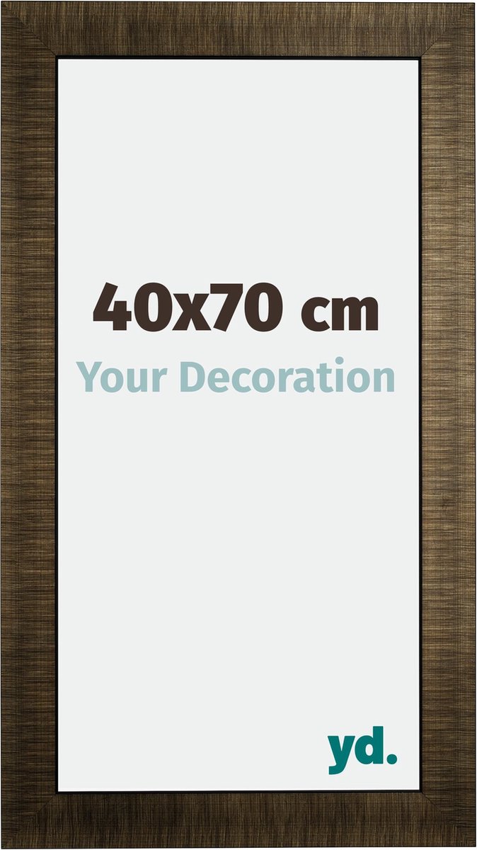 Your Decoration - Fotolijst 40x70 cm - Hout - Champagne Geborsteld - Leeds