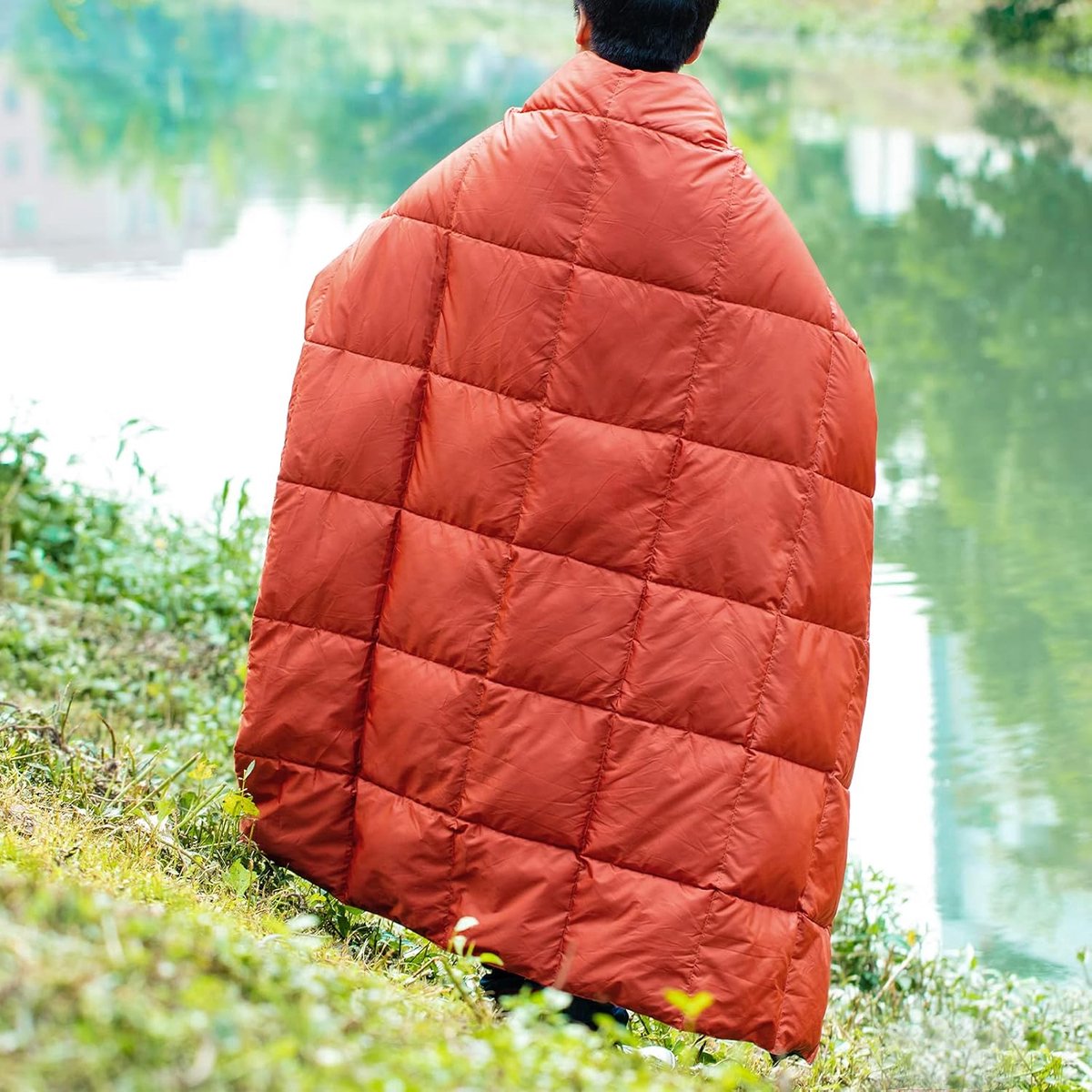 Goodivery ® Ultralichte Waterdichte Outdoor Deken voor Kamperen en Picknicken, 195 x 135 cm