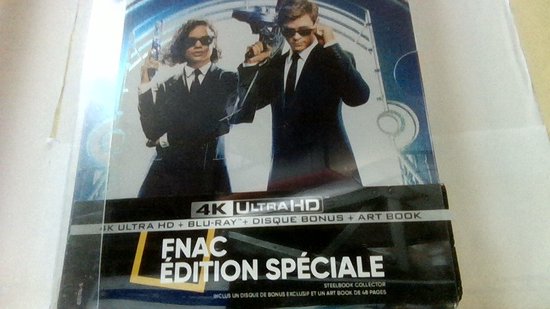 Foto: Mib international 4k ultra hd blue ray disque bonus artbook