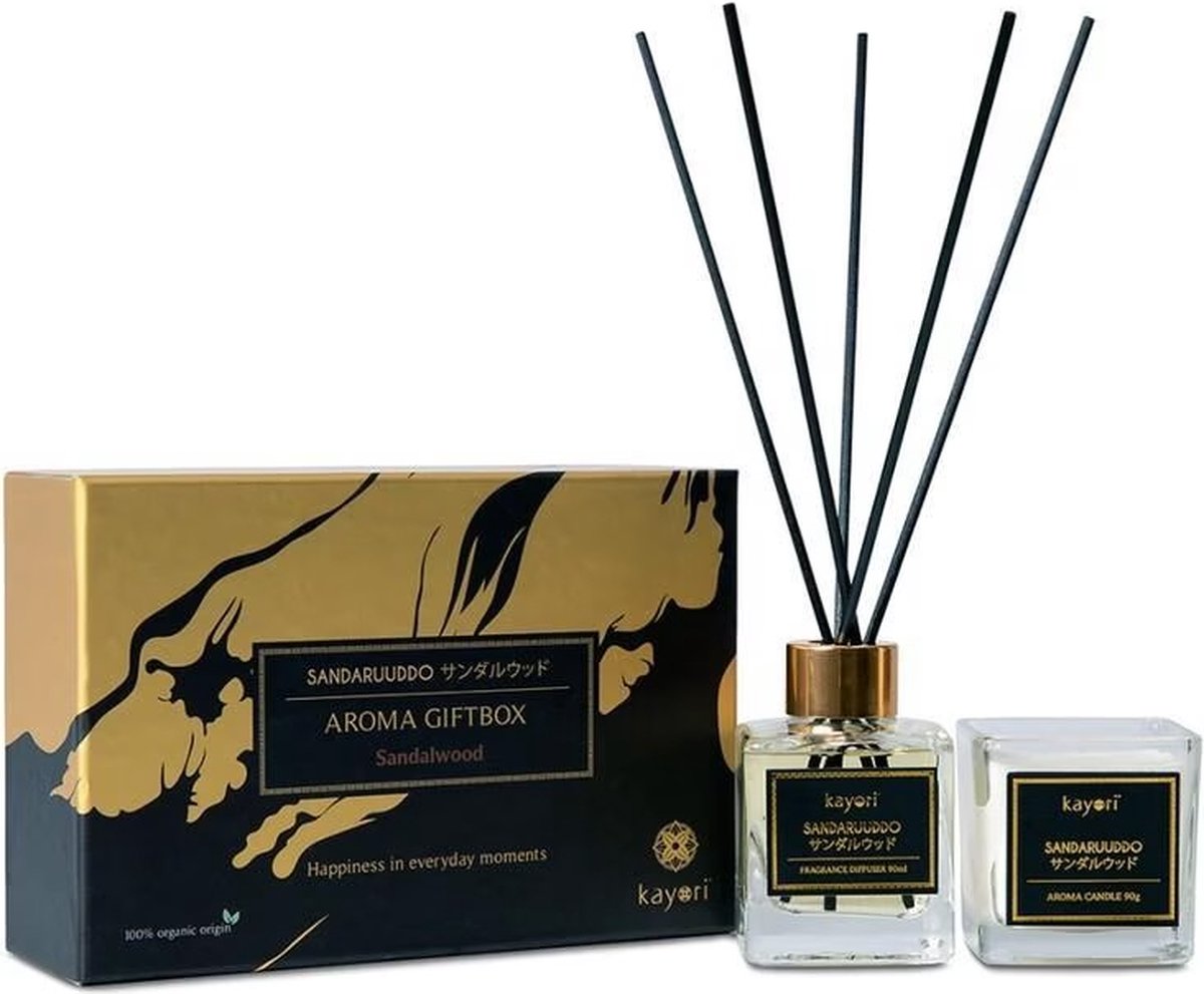 Goedkoopste Kayori Diffuser giftset - Sandaruuddo