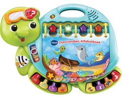 VTech Zeevriendjes Alfabetboek - Interactief Speelgoed - Leer over Cijfers, Letters & Dieren - Speelgoed 1 tot 5 jaar VTech Zeevriendjes Alfabetboek - Interactief Speelgoed - Leer over Cijfers, Letters & Dieren - Speelgoed 1 tot 5 jaar