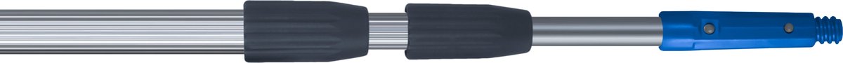 Lewi professionele Telescoopsteel 3 meter (3x100 cm) 3 segmenten Aluminium met Conische adapter