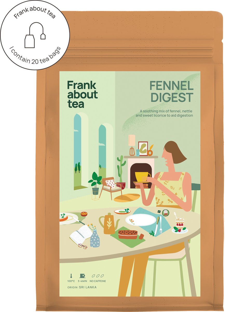 Fennel Digest - Venkel thee - 20 theezakjes