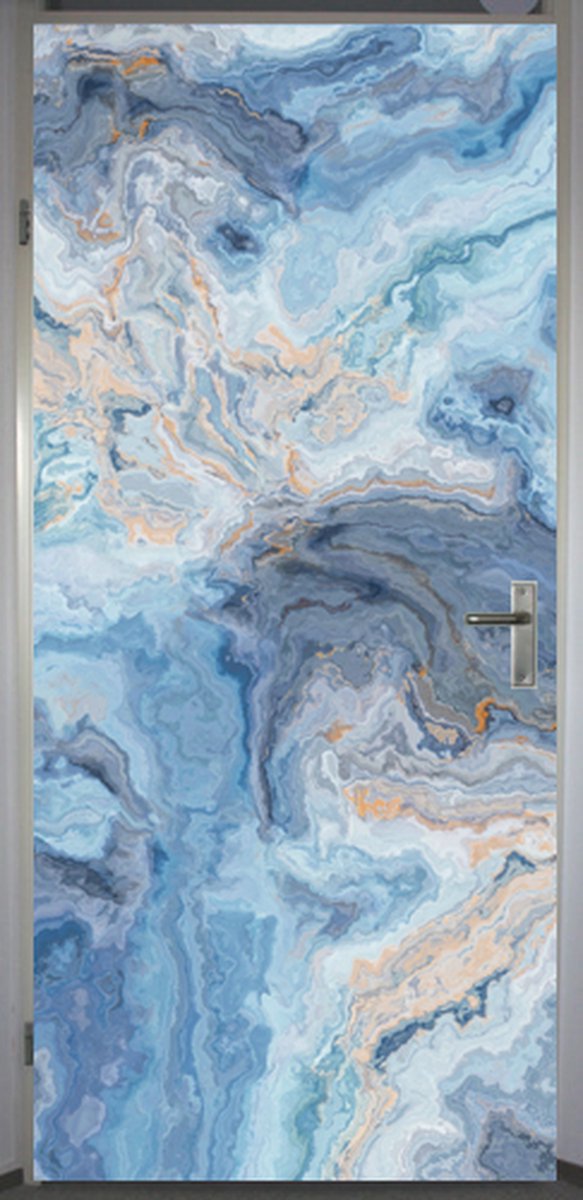 Deurposter 'Marmer 2' - deursticker 85x205 cm