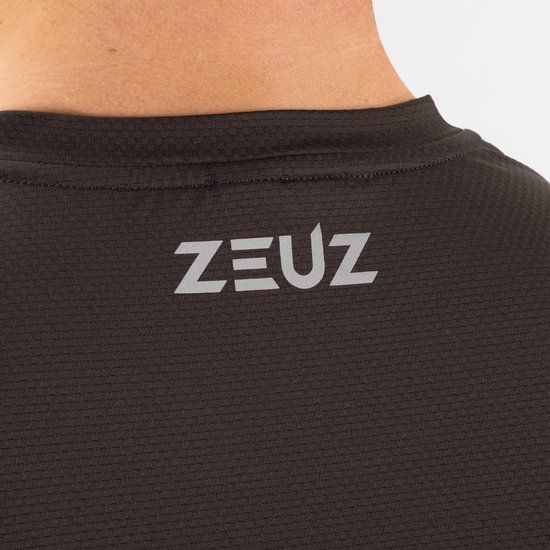 ZEUZ Sport T-Shirt Homme - Vêtements de sport Homme - Vêtements de fitness - Vêtements Garçons pour Fitness, CrossFit & Gym - Marron - Taille M