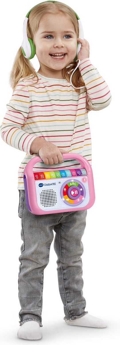 VTech Music Kid roze - Educatief Speelgoed - Maak Kennis met Liedjes & Muziek - Kinderspeelgoed 2 Jaar tot 6 Jaar van Merkloos — afbeelding 4