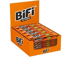 BiFi Original - Salami stick - Ideale Vlees Snack - voor Tussendoor, Onderweg of in de Lunchtrommel - 40x20g