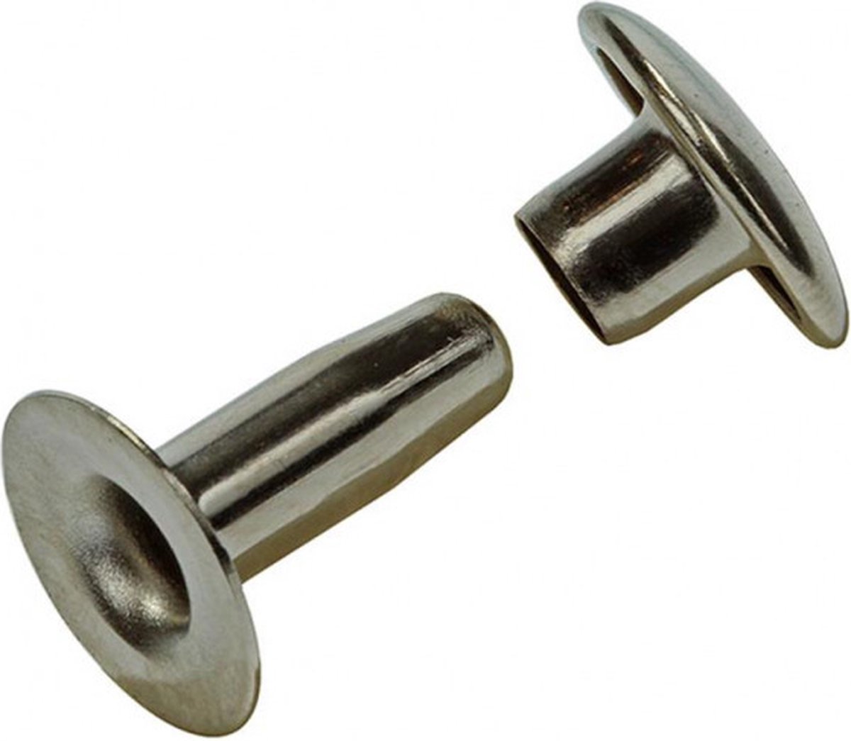 SAM Klinknagels - Messing Vernikkeld - 4,2 x 12 mm - 5 Klinknagels
