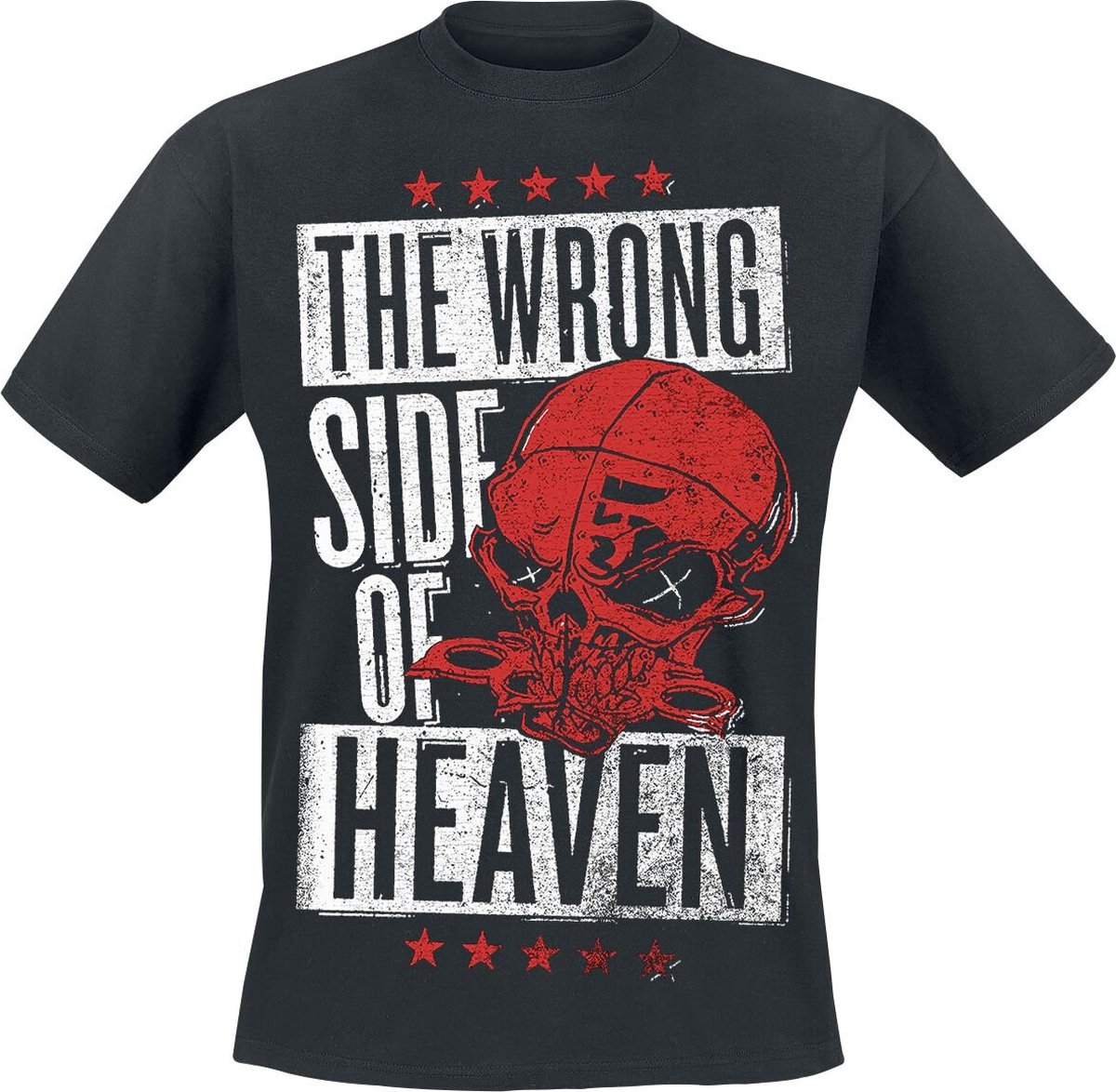 Five Finger Death Punch The Wrong Side Of Heaven - The Righteous Side Of Hell Heren T-shirt - zwart - M