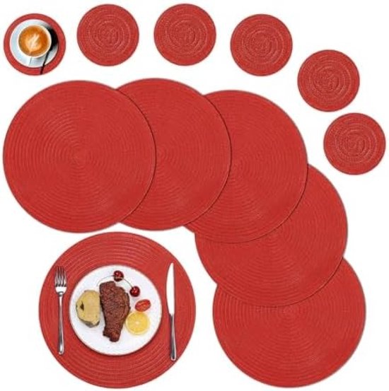 V-Shine Ronde tafel Placemats Wigvormige Placemat met V-Shine Ronde tafel Placemats Wigvormige Placemat met