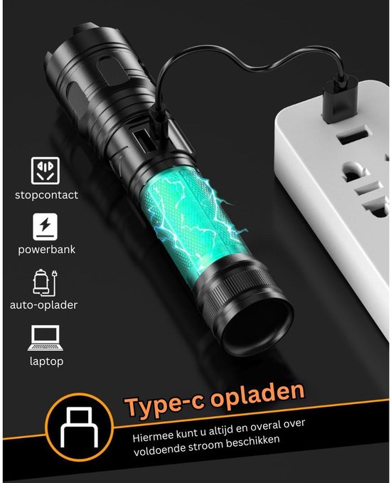 WholeFire 5 stuks kleine led-zaklamp, USB-diagnostic, medisch, klein, penlight, roestvrij staal, waterdicht, oplaadbaar, met zakclip en USB-kabel voor monteurs
