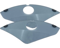 Hesling Jasbeschermer - 28 inch - Transparant - Set van 2 - Eenvoudige Montage