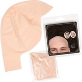 Bovista Bald Cap - Kale Kop - Kaal - Kaal Hoofd - Kaal Pruik - Wig Cap - Halloween - Carnaval - Latex