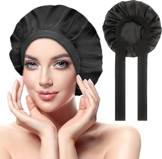Bamboo Hair Bonnet | 100% Bamboo Lyocell® | Slaapmuts voor krullen
