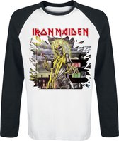 T-shirt Manches Longues Sabaton Barbed Wire Skull – 100% Coton – Coupe Regular – Noir – Licence Officielle - 13