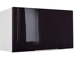 Top 60 cm High Gloss Black - Belenus CH6HN Kitchen bovenkast keuken