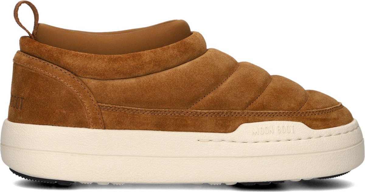 MOON BOOT Mb Park Soft Suede Boots Dames Cognac Bruin