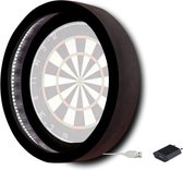 Dragon Darts Lunar Eclipse - Dartbord Verlichting - LED Surround - Zwart