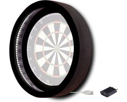 Dragon Darts Lunar Eclipse - Dartbord Verlichting - LED Surround - Zwart