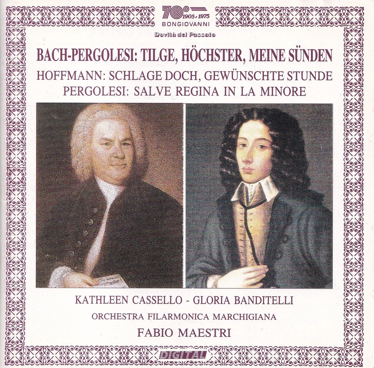 Bach: Tilge, H"Chster, Meine S Nden