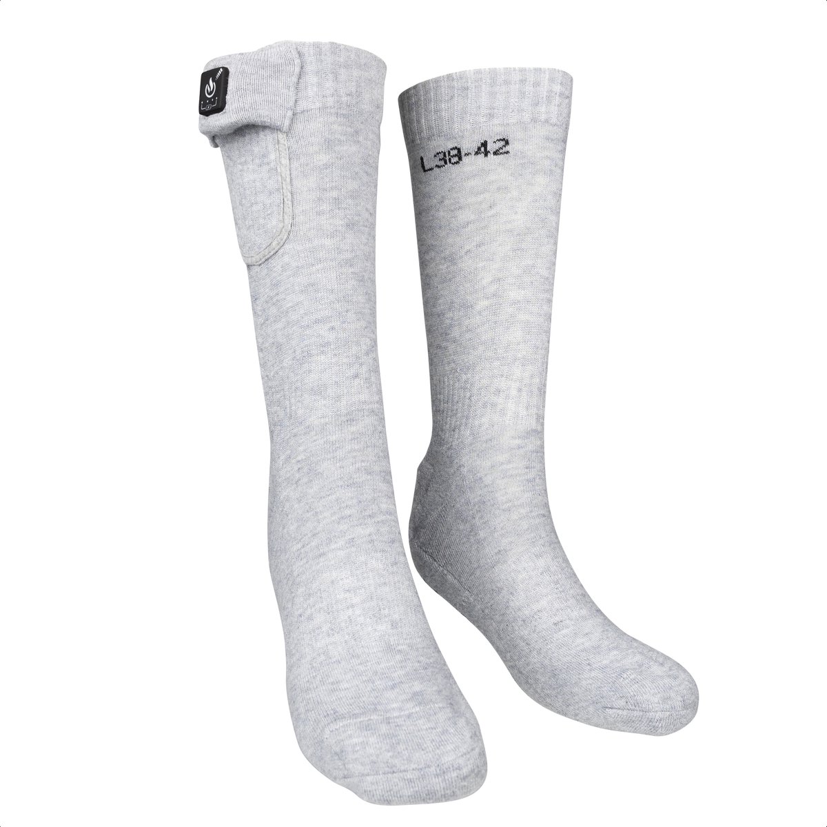 HEATDRY® Clothing Verwarmde Sokken DailyHeat Lite Elektrische Sokken Huissokken Warme Sokken Heren en Dames DailyHeat Lite Bedieningsknop