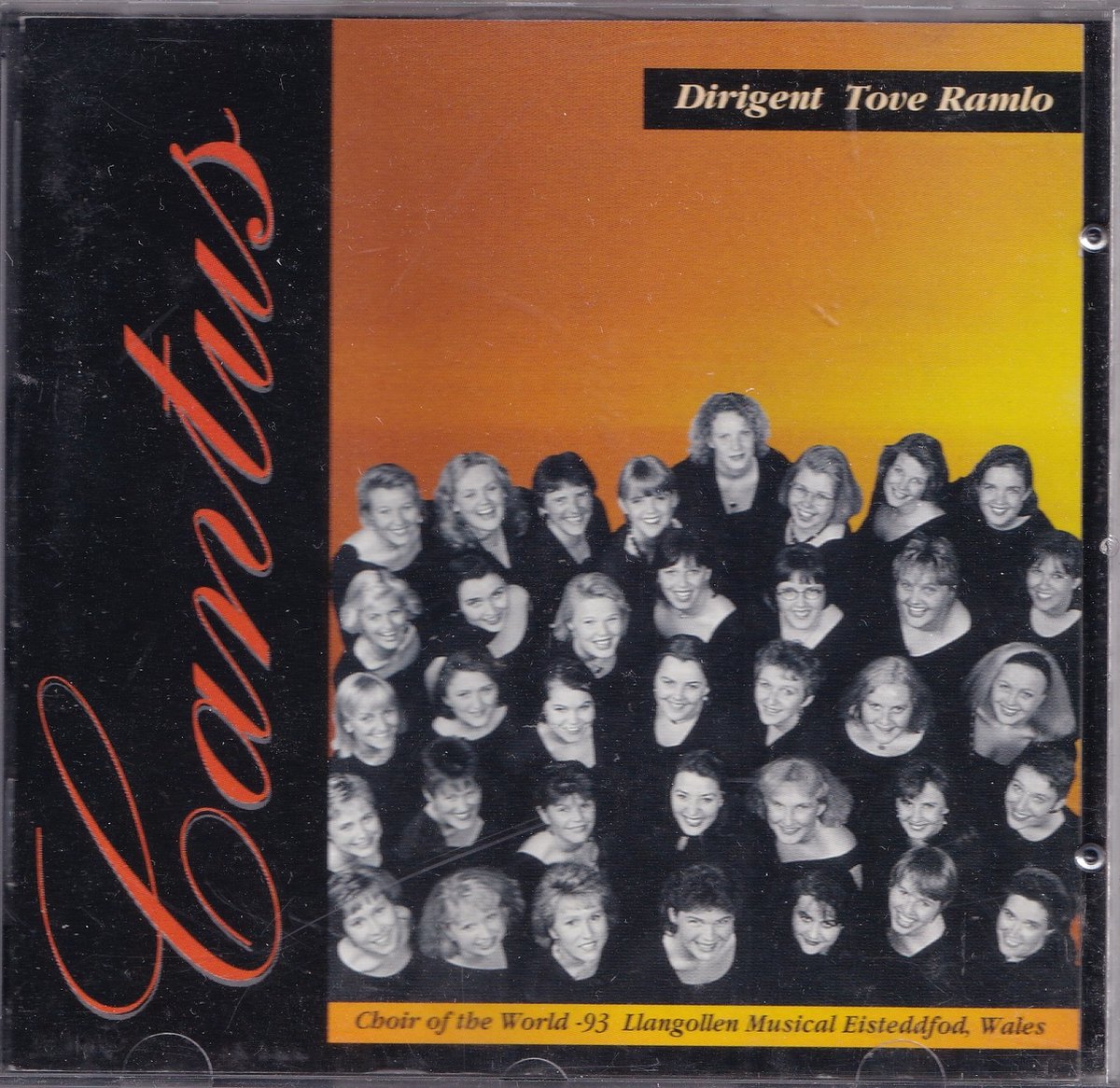 Cantus - Choir of the World '93, Llangollen Musical Eisteddfod Wales o.l.v. Tove Ramlo
