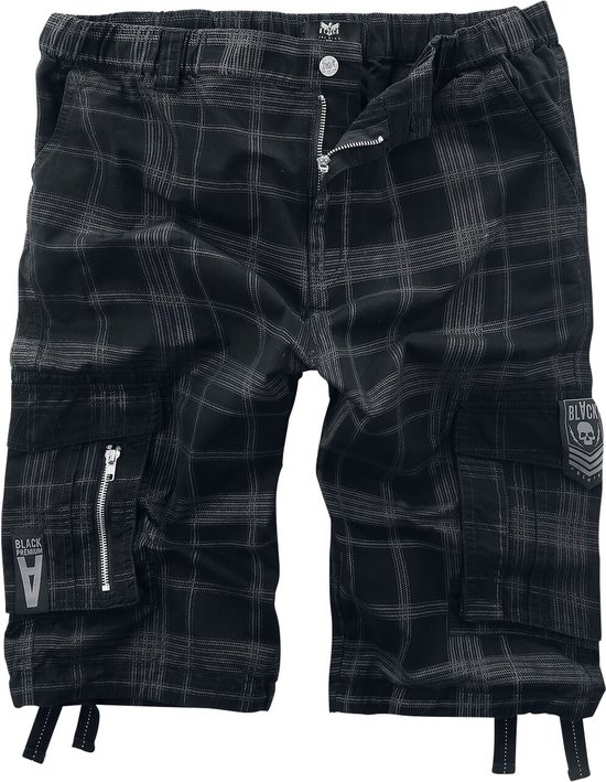 Black Premium by EMP Army Vintage Shorts Korte broek zwart XS