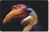 Muismat - Mousepad - Vogel - Snavel - Zwart - 27x18 cm - Muismatten
