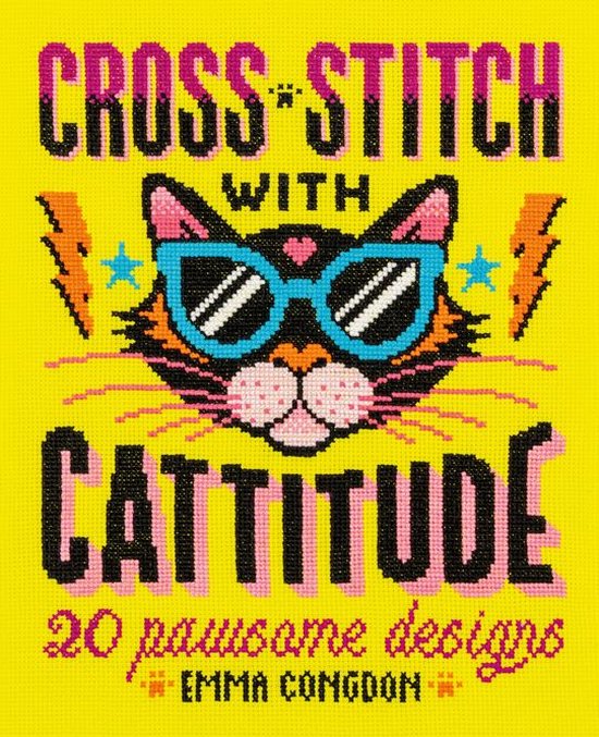 Cross Stitch with Cattitude - cover