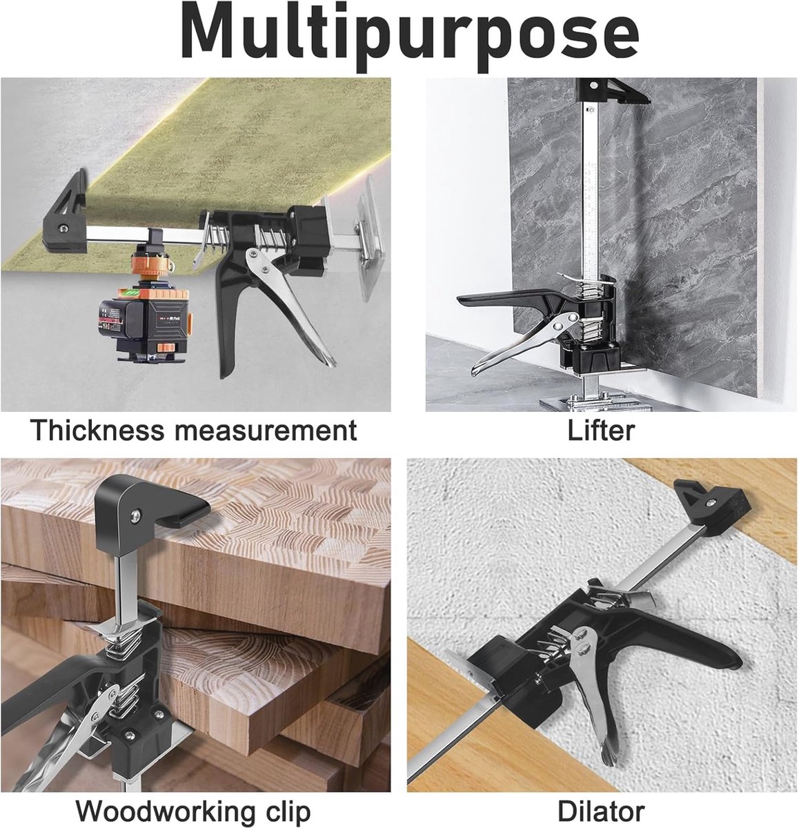 Arbeidsbesparende Armkrik 2-pack, capaciteit 200 kg, hefhoogte