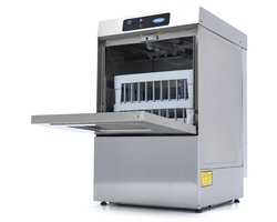Horeca Vaatwasser - 40 x 40 cm - met Afvoer-, Glansspoel- en Zeeppomp - Digitaal Display -230V