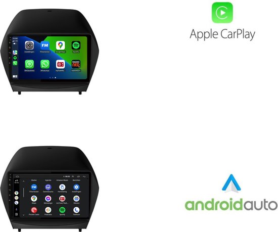 Roinvou 2 64G Android CarPlay Estéreo Para 2013 2014 2015 Nissan Altima Carplay Inalambrico Incorporado Con Android Auto Pantalla Tactil De 10 1