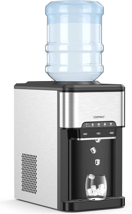 KLARSTEIN VitalPour Osmose-apparaat - 5-fasen filtratie, instant warmwaterdispenser, 5L tank & 1,5L kan, aanraakpaneel, kinderslot, eenvoudige installatie, geen wateraansluitingen nodig